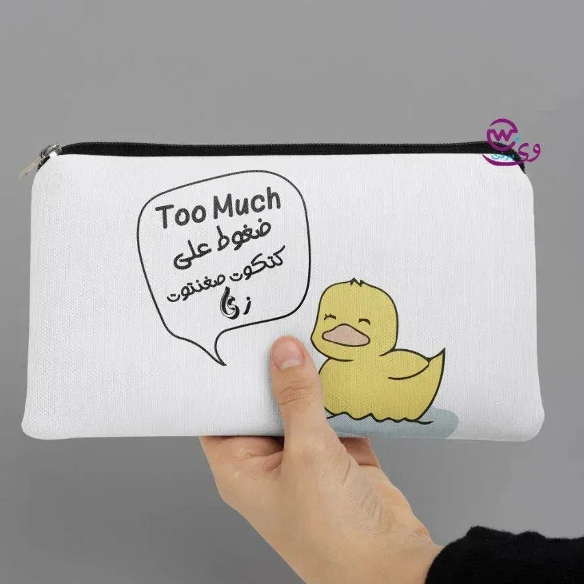 Canvas -Pencil Case-sarcasm meme -B - WE PRINT