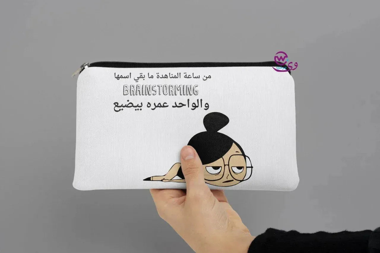 Canvas -Pencil Case-sarcasm meme -B - WE PRINT