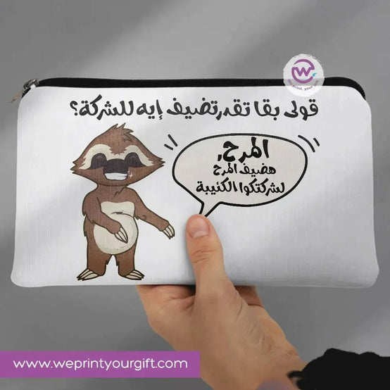 Canvas - Pencil Case -sarcastic meme-A - WE PRINT