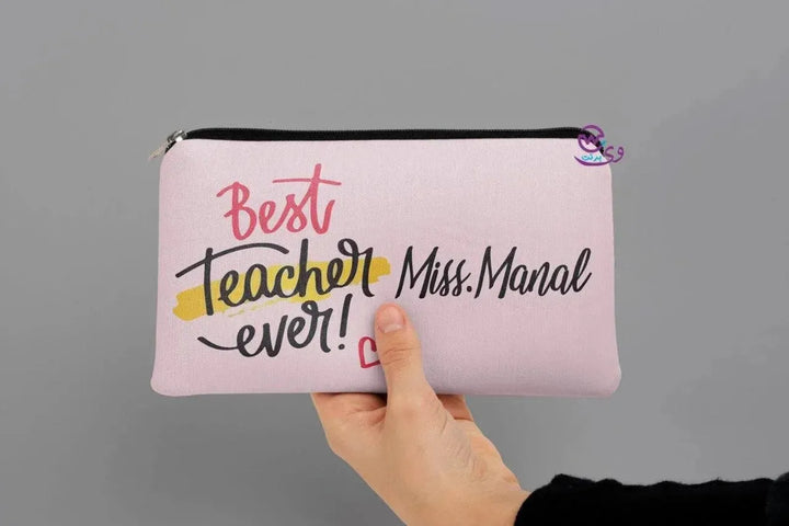 Canvas - Pencil Case - Teacher - WE PRINT