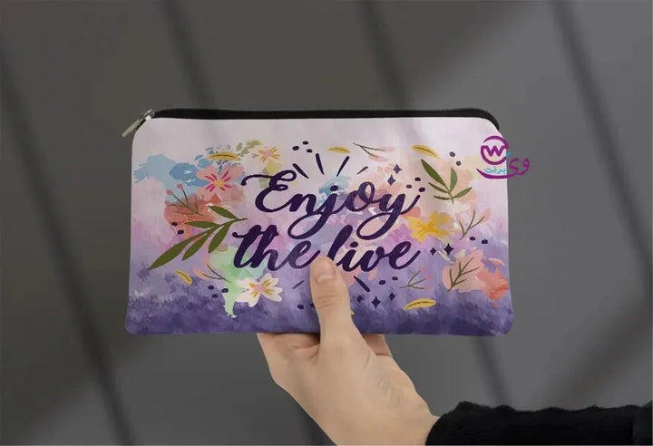 Canvas - Pencil Case -Traveler - WE PRINT