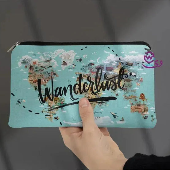 Canvas - Pencil Case -Traveler - WE PRINT
