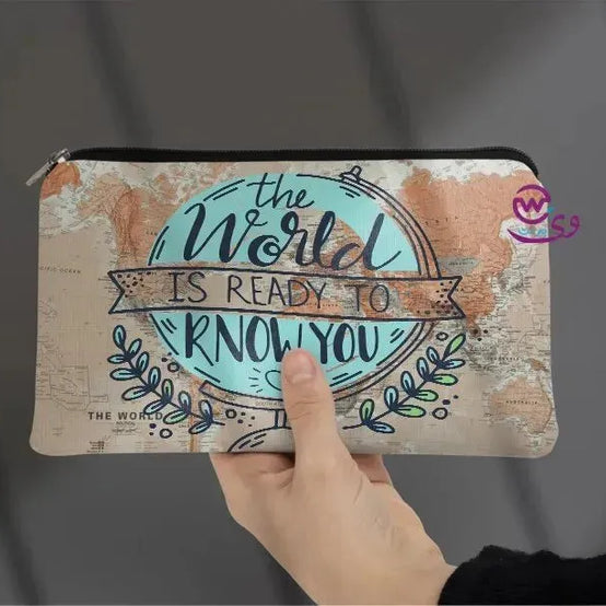 Canvas - Pencil Case -Traveler - WE PRINT
