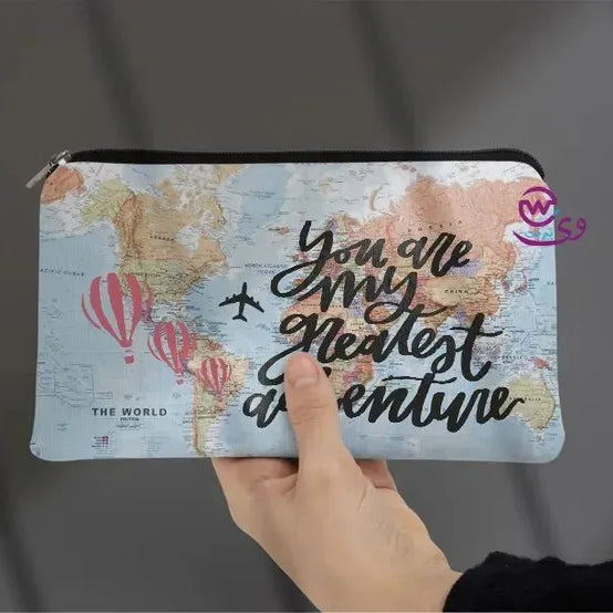 Canvas - Pencil Case -Traveler - WE PRINT
