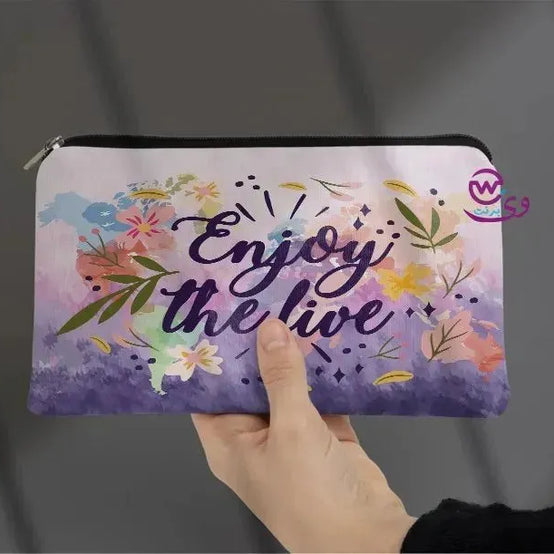 Canvas - Pencil Case -Traveler - WE PRINT