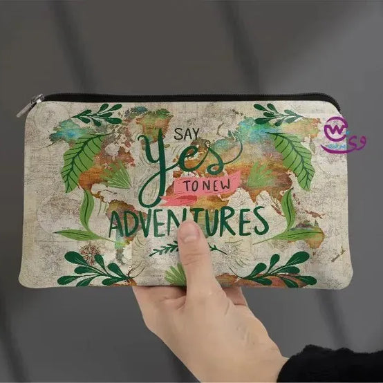 Canvas - Pencil Case -Traveler - WE PRINT