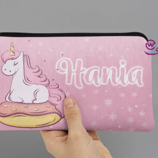 Canvas - Pencil Case - Unicorn Designs - WE PRINT