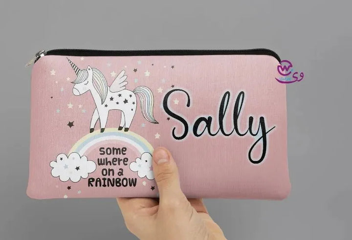 Canvas - Pencil Case - Unicorn Designs - WE PRINT