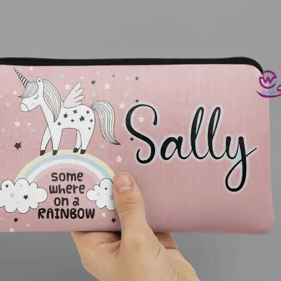 Canvas - Pencil Case - Unicorn Designs - WE PRINT