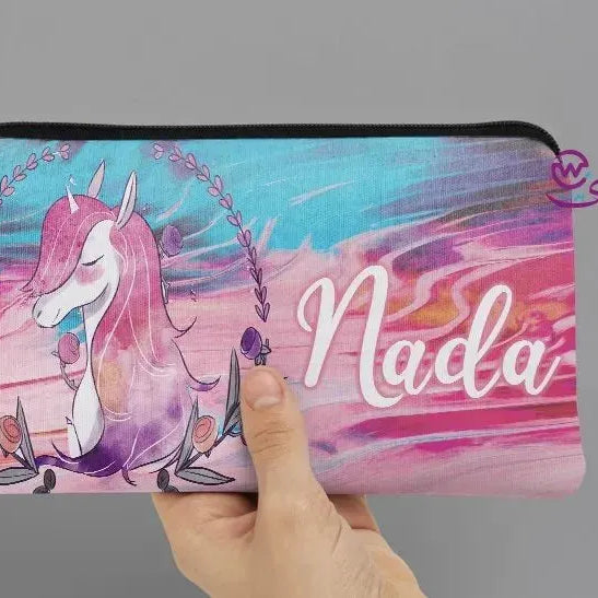 Canvas - Pencil Case - Unicorn Designs - WE PRINT