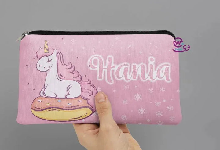 Canvas - Pencil Case - Unicorn Designs - WE PRINT