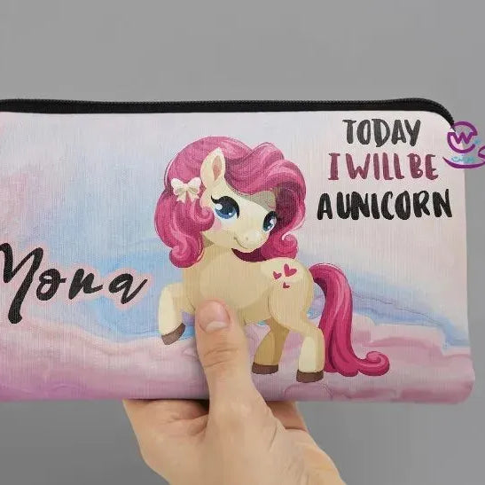 Canvas - Pencil Case - Unicorn Designs - WE PRINT