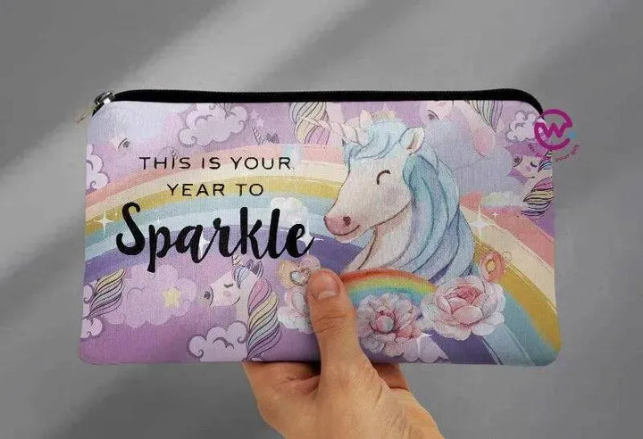 Canvas - Pencil Case - Unicorn - WE PRINT