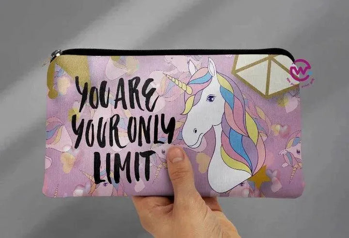 Canvas - Pencil Case - Unicorn - WE PRINT