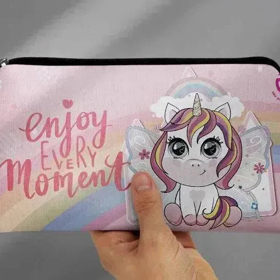 Canvas - Pencil Case - Unicorn - WE PRINT