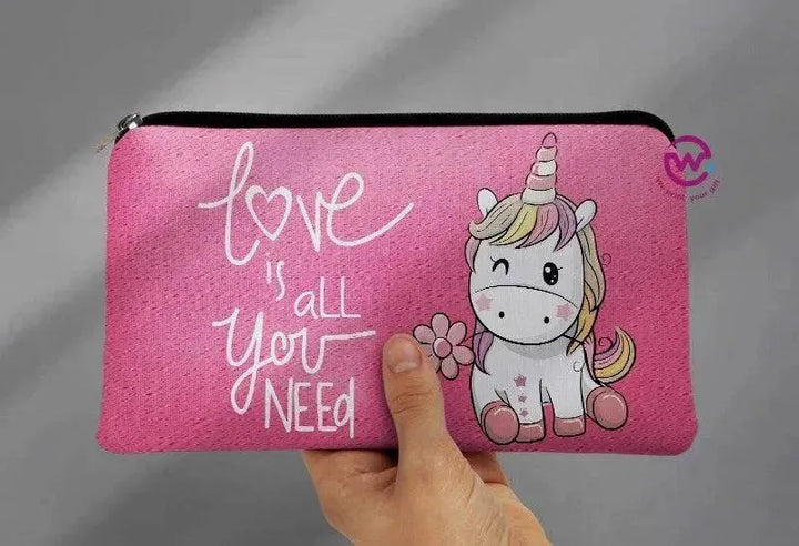 Canvas - Pencil Case - Unicorn - WE PRINT