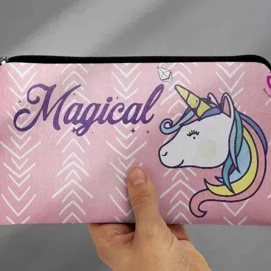 Canvas - Pencil Case - Unicorn - WE PRINT