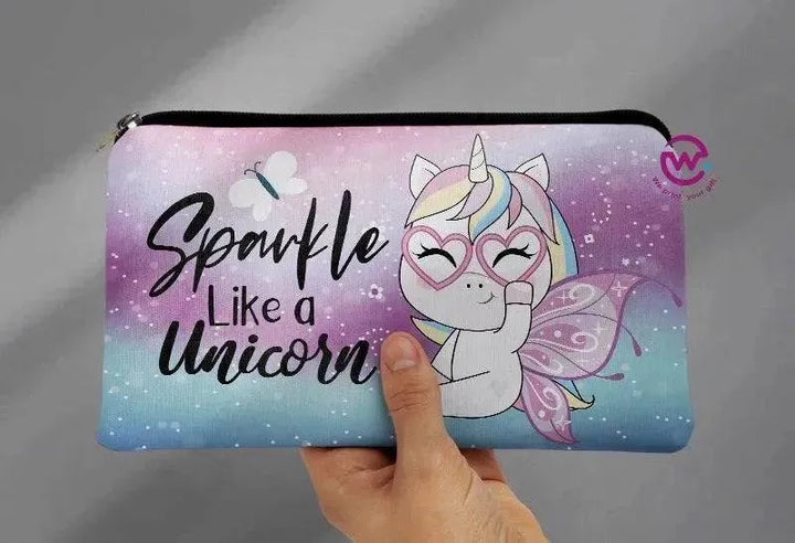 Canvas - Pencil Case - Unicorn - WE PRINT