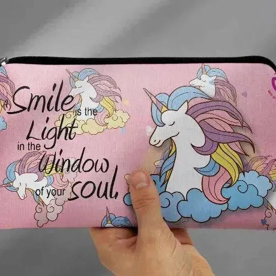 Canvas - Pencil Case - Unicorn - WE PRINT