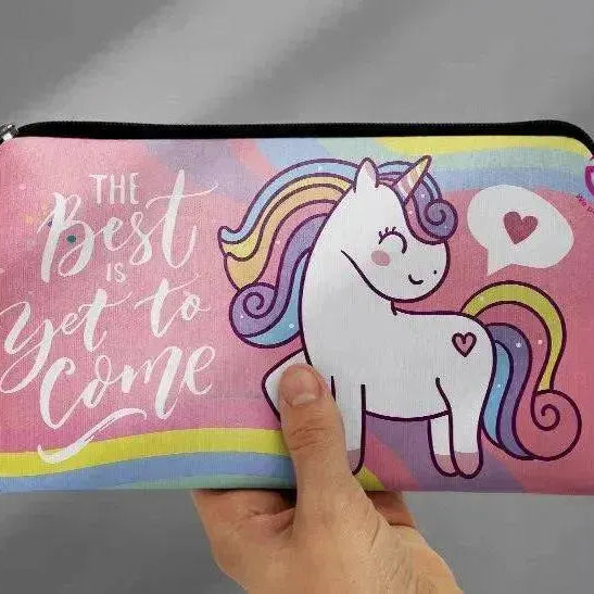 Canvas - Pencil Case - Unicorn - WE PRINT
