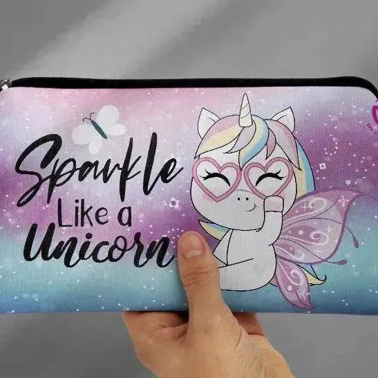 Canvas - Pencil Case - Unicorn - WE PRINT