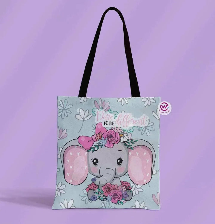 Canvas Tote Bag - Elephant - WE PRINT