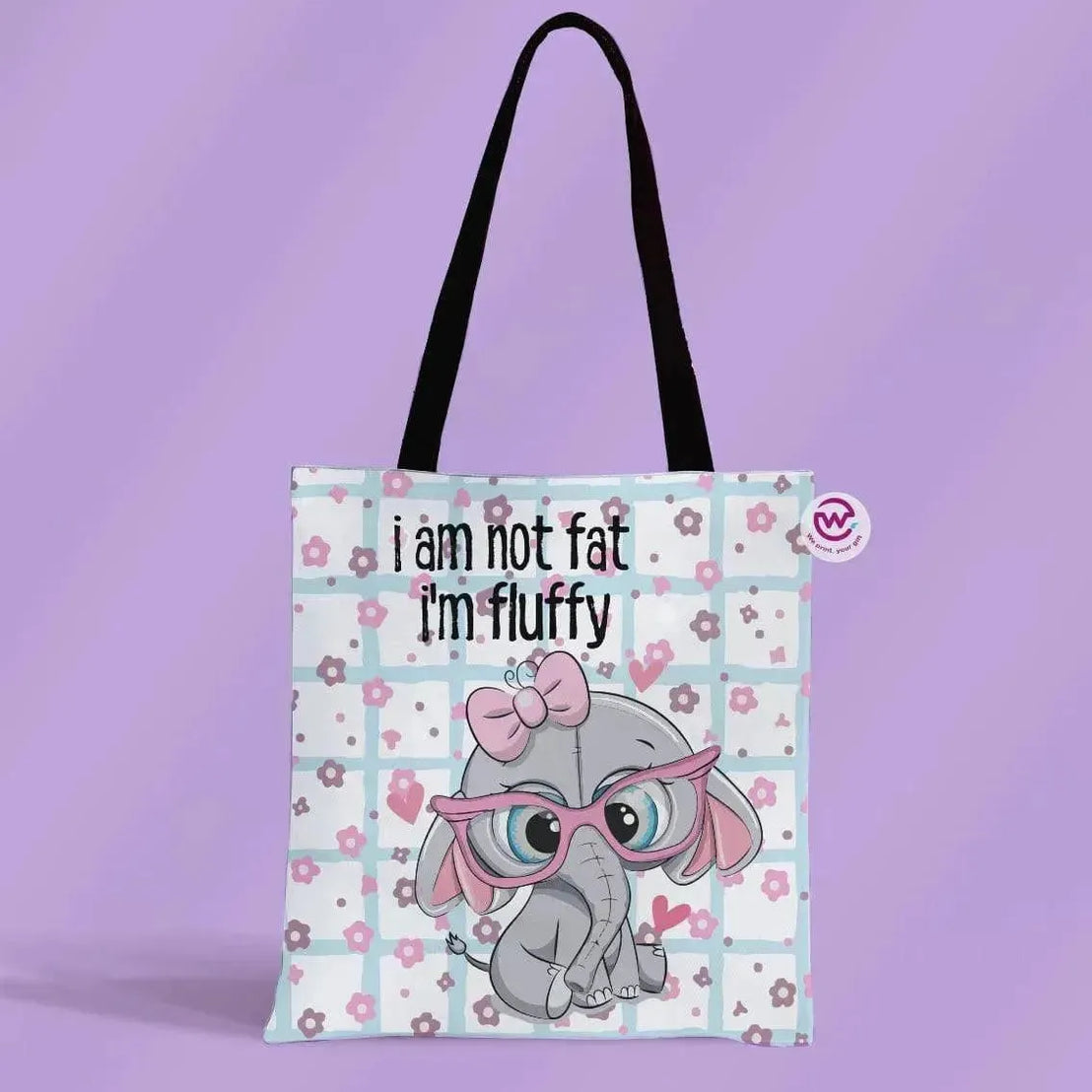 Canvas Tote Bag - Elephant - WE PRINT