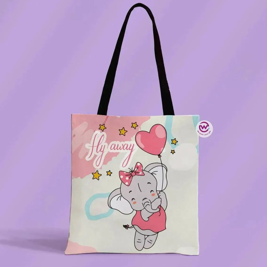 Canvas Tote Bag - Elephant - WE PRINT