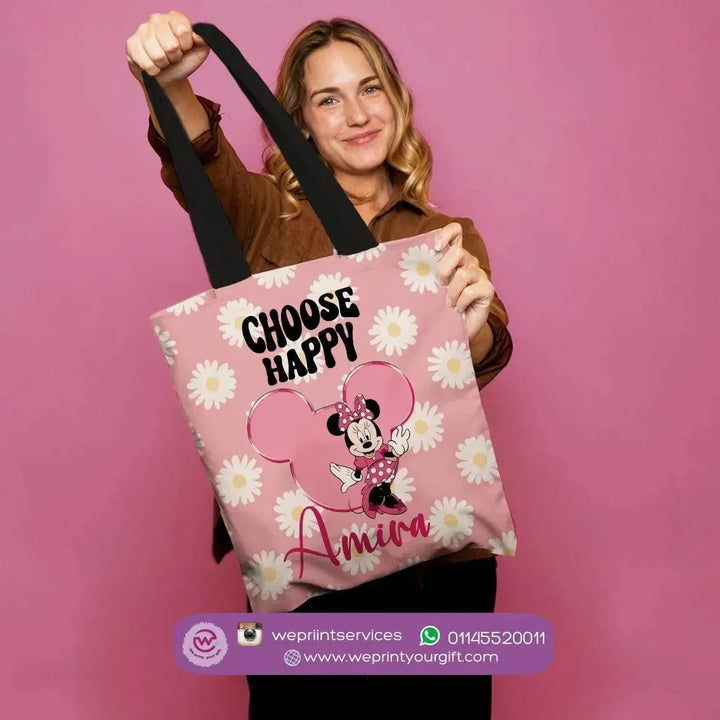 Canvas Tote Bag - Minnie Mouse - WE PRINT