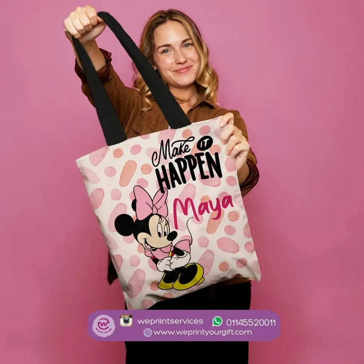 Canvas Tote Bag - Minnie Mouse - WE PRINT