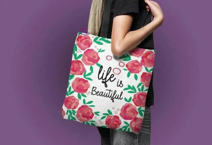 Canvas Tote Bag - Motivation - WE PRINT