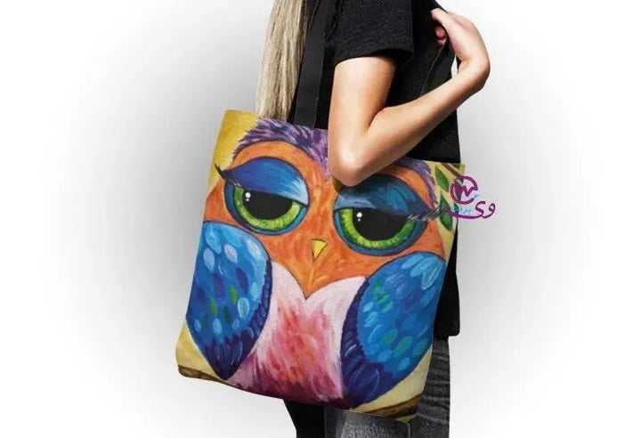 Canvas Tote Bag - Owl - WE PRINT