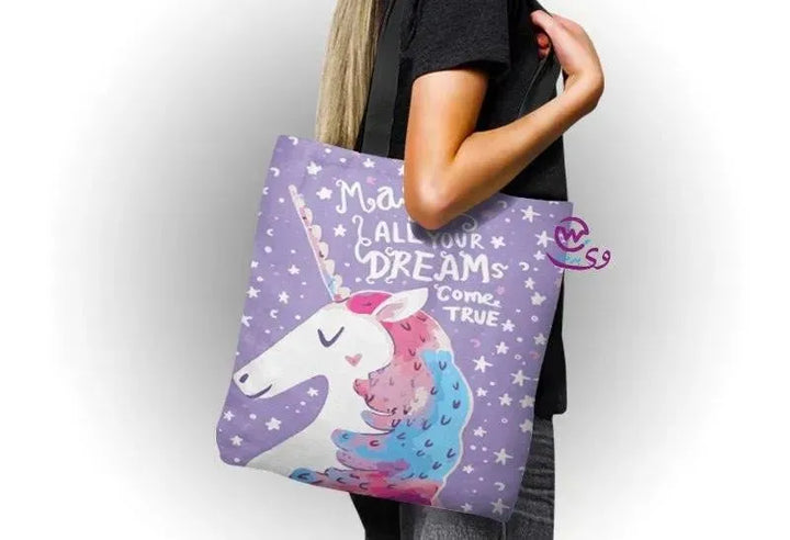 Canvas Tote Bag - Unicorn - WE PRINT