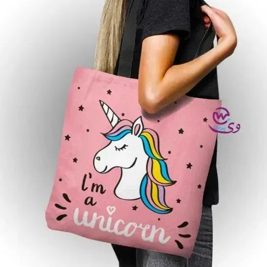 Canvas Tote Bag - Unicorn - WE PRINT