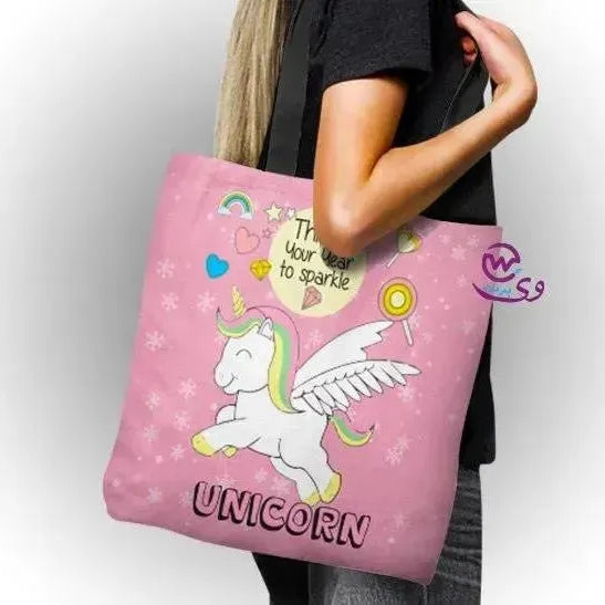 Canvas Tote Bag - Unicorn - WE PRINT
