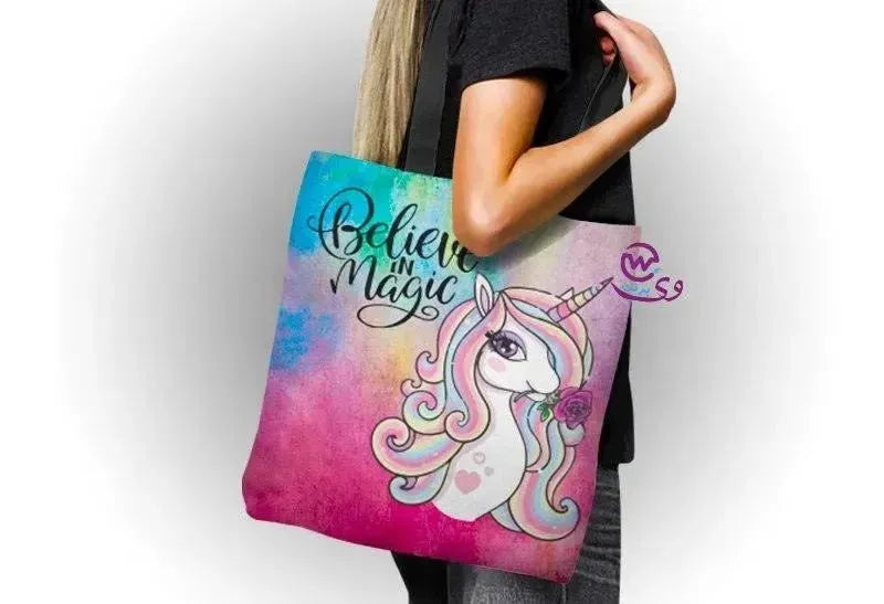 Canvas Tote Bag - Unicorn - WE PRINT