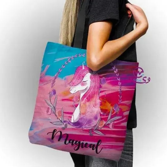 Canvas Tote Bag - Unicorn - WE PRINT