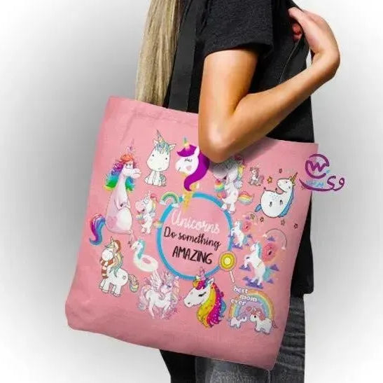 Canvas Tote Bag - Unicorn - WE PRINT