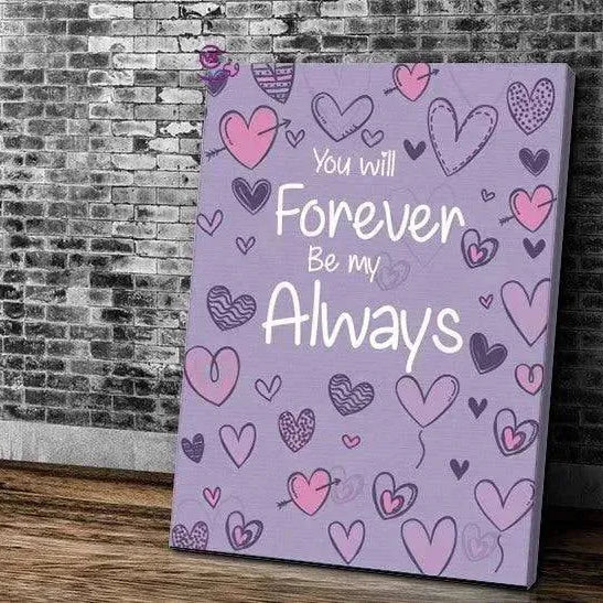 Canvas wall Frame - lovers - WE PRINT