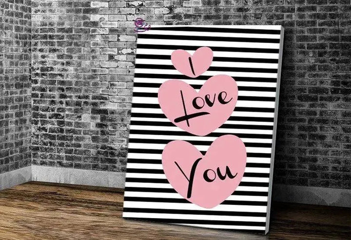 Canvas wall Frame - lovers - WE PRINT