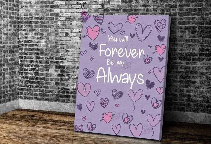 Canvas wall Frame - lovers - WE PRINT