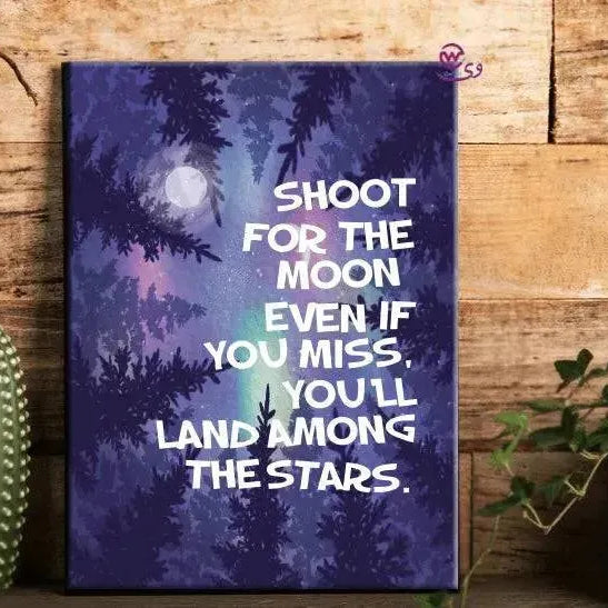 Canvas wall Frame -Motivational Quotes - WE PRINT