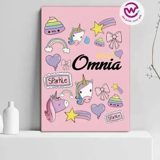 Canvas wall Frame - Names - WE PRINT