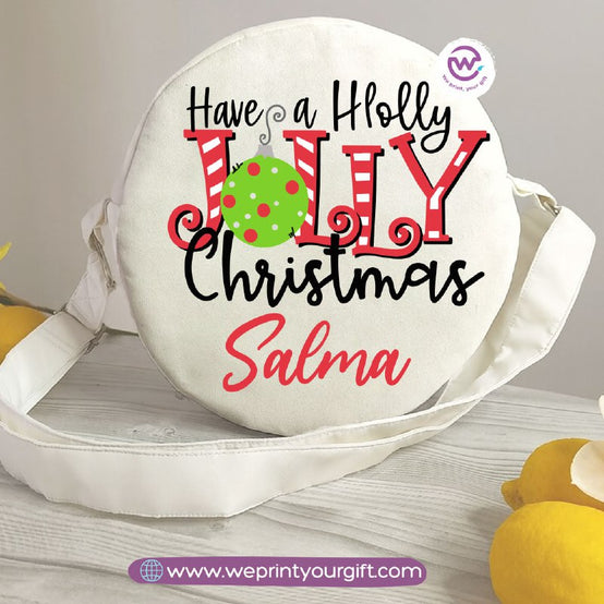 حقيبة مستديرة - إصدار عيد الميلاد