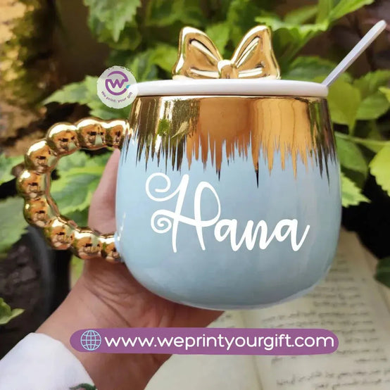 Ceramic Mug with 3D Lid-Name designs - WE PRINT