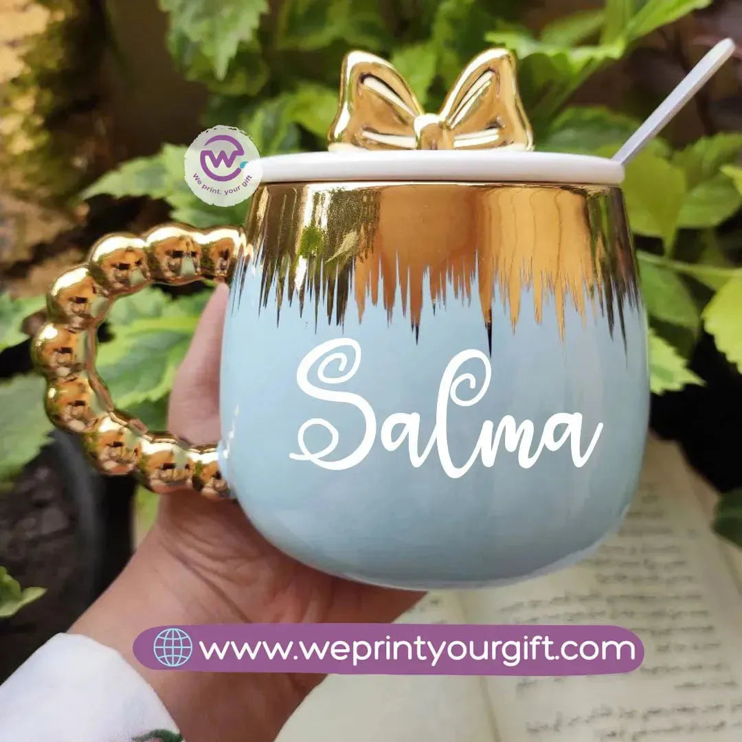 Ceramic Mug with 3D Lid-Name designs - WE PRINT