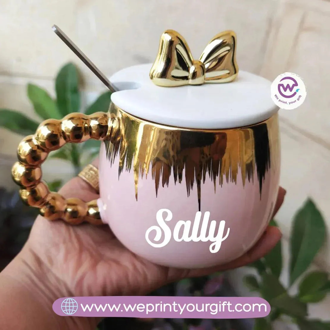 Ceramic Mug with 3D Lid-Names - WE PRINT