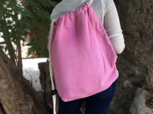 Choose Drawstring Bag Size - اختر مقاس جقيبة الرباط - WE PRINT