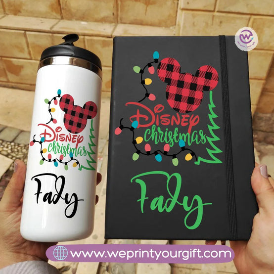 Christmas set (Starbucks mug+ Rubber notebook) - WE PRINT