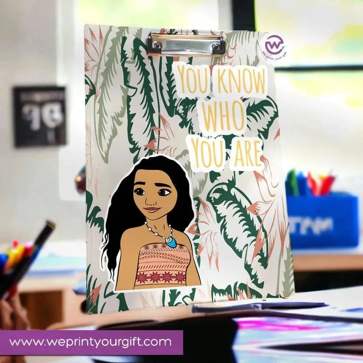 Clipboard- Moana - WE PRINT